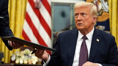 Taking to Truth Social on Saturday, Trump stated that all necessary troops must to sent in to "protect war-ravaged Portland." (AP) Taking to Truth Social on Saturday, Trump stated that all necessary troops must to sent in to "protect war-ravaged Portland." (AP)