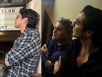 Ahaan Panday and Mohit Suri Ahaan Panday and Mohit Suri