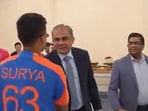 Raut said that the Indian captain Suryakumar Yadav shook hands with Pakistan Cricket Board chief Mohsin Naqvi before the tournament. Raut said that the Indian captain Suryakumar Yadav shook hands with Pakistan Cricket Board chief Mohsin Naqvi before the tournament.