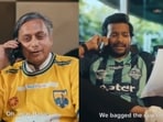 Shashi Tharoor featured with Basil Joseph in a Kerala Soccer League promo that went viral. Shashi Tharoor featured with Basil Joseph in a Kerala Soccer League promo that went viral.