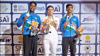 (L-R) Mukesh Nelavalli, Aleksandr Kovalev and Suraj Sharma. (HT) (L-R) Mukesh Nelavalli, Aleksandr Kovalev and Suraj Sharma. (HT)