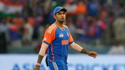India's captain Suryakumar Yadav would be donating a sum of ₹28 lakh (AP) India's captain Suryakumar Yadav would be donating a sum of ₹28 lakh (AP)