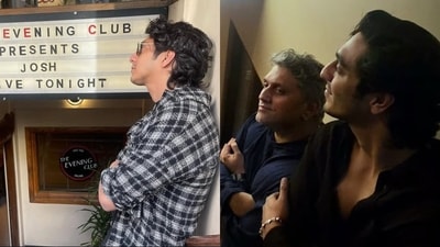 Ahaan Panday and Mohit Suri Ahaan Panday and Mohit Suri