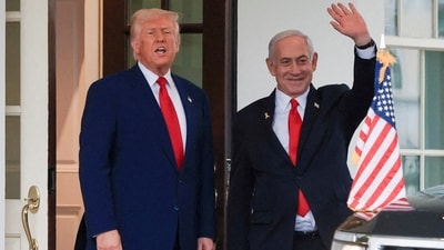 This will mark Netanyahu’s fourth visit to White House since the return of Donald Trump. (Reuters File)