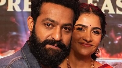 Jr NTR and Rukmini Vasanth will share the screen in Prashanth Neel's upcoming film. Jr NTR and Rukmini Vasanth will share the screen in Prashanth Neel's upcoming film.