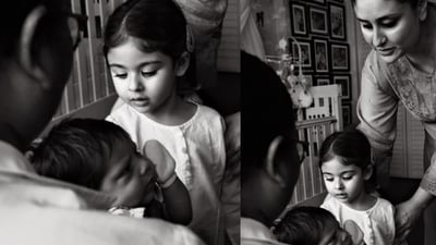 Inaaya Naumi Kemmu with Jeh Ali Khan and Kareena Kapoor Khan Inaaya Naumi Kemmu with Jeh Ali Khan and Kareena Kapoor Khan