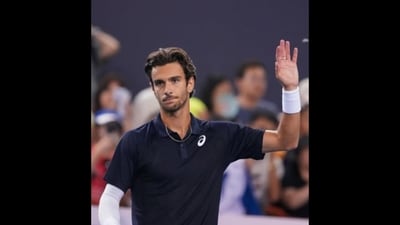 Musetti issued an apology for his behaviour at China Open. (Instagram/@lore_musetti)