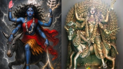 Day 7 of Navratri this year, dated September 29, is dedicated to Maa Kalaratri (Photos: X) Day 7 of Navratri this year, dated September 29, is dedicated to Maa Kalaratri (Photos: X)