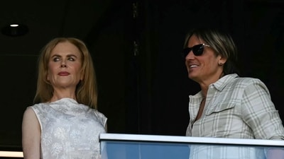 Nicole Kidman and husband Keith Urban at the FIFA Club World Cup. (AFP) Nicole Kidman and husband Keith Urban at the FIFA Club World Cup. (AFP)