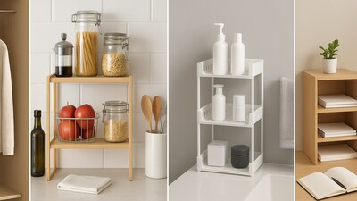 Organisers for cupboards, kitchen, bathroom, and desks combine practicality with style, turning storage into a smarter way of living. (AI generated) Organisers for cupboards, kitchen, bathroom, and desks combine practicality with style, turning storage into a smarter way of living. (AI generated)