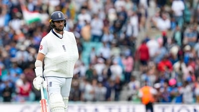 Chris Woakes walks back to the pavilion after the team lost the fifth Test match against India, at The Oval cricket ground, in London. (PTI) Chris Woakes walks back to the pavilion after the team lost the fifth Test match against India, at The Oval cricket ground, in London. (PTI)