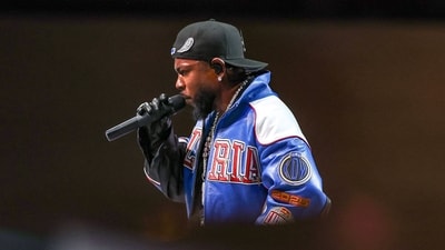 Kendrick Lamar performed at the 2025 Super Bowl halftime (Getty Images via AFP) Kendrick Lamar performed at the 2025 Super Bowl halftime (Getty Images via AFP)