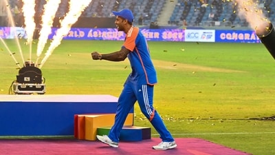 India defeated Pakistan by five wickets in the Asia Cup 2025 final on Sunday. (AFP) India defeated Pakistan by five wickets in the Asia Cup 2025 final on Sunday. (AFP)