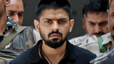 Lawrence Bishnoi is in jail for years in India, but allegedly continues to run terror operations across borders. (HT File Photo)