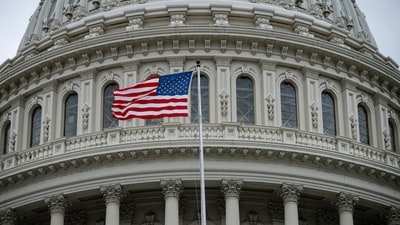 If Congress fails to pass a conciliatory budget by September 30 midnight, the US would be looking at a government shutdown. (Bloomberg) If Congress fails to pass a conciliatory budget by September 30 midnight, the US would be looking at a government shutdown. (Bloomberg)