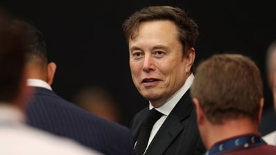 Elon Musk attends the public memorial service for right-wing activist Charlie Kirk at State Farm Stadium in Glendale, Arizona (AFP) Elon Musk attends the public memorial service for right-wing activist Charlie Kirk at State Farm Stadium in Glendale, Arizona (AFP)