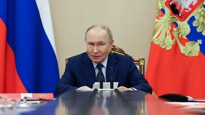 Russian President Vladimir Putin. (REUTERS)