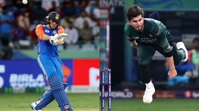 Abhishek Sharma and Shaheen Afridi (ANI) Abhishek Sharma and Shaheen Afridi (ANI)