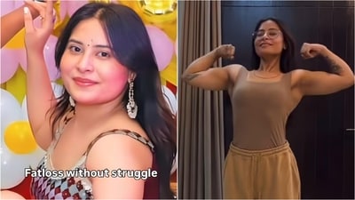 Woman loses 7kg in 21 days by tackling inflammation and cortisol levels. (Instagram/@_anjali_sachan_) Woman loses 7kg in 21 days by tackling inflammation and cortisol levels. (Instagram/@_anjali_sachan_)