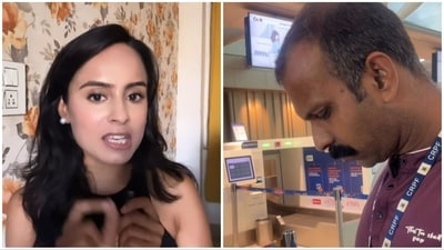 Now responding to negative comments, the influencer said, “Imagine being photographed without your consent by somebody at an airport and then being blamed for it!" (Instagram/justbeingaayesha) Now responding to negative comments, the influencer said, “Imagine being photographed without your consent by somebody at an airport and then being blamed for it!" (Instagram/justbeingaayesha)