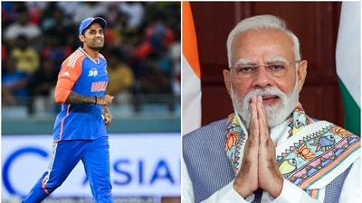 On India's victory in the Asia Cup final, PM Modi said that 'Operation Sindoor' was seen on the field. (AFP/ANI) On India's victory in the Asia Cup final, PM Modi said that 'Operation Sindoor' was seen on the field. (AFP/ANI)