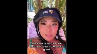 The influencer highlighted that many basic facilities at the hotel came at an extra cost. (Instagram/@funkshe) The influencer highlighted that many basic facilities at the hotel came at an extra cost. (Instagram/@funkshe)