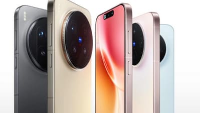 Vivo X300 Pro 5G design and colour variants revealed in China. (Vivo China) Vivo X300 Pro 5G design and colour variants revealed in China. (Vivo China)