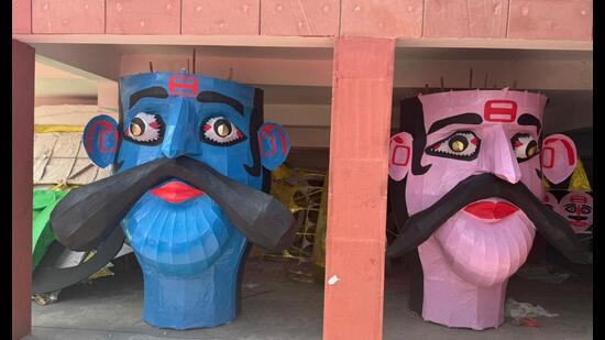 Artisans from many states have already prepared the effigies. (Sourced)
