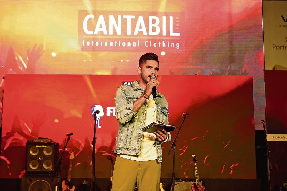 Emcee Ravin Kundu had the crowd on its feet throughout the fest. Emcee Ravin Kundu had the crowd on its feet throughout the fest.