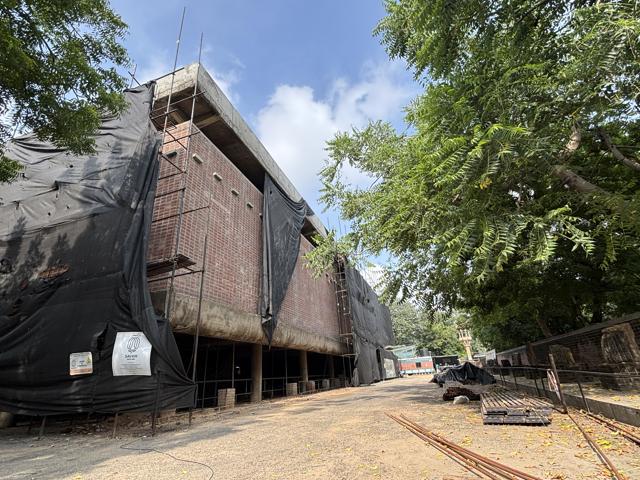 Sanskar Kendra Museum has been shut for five years for restoration. (Ipsita Sharma/HT Photo)