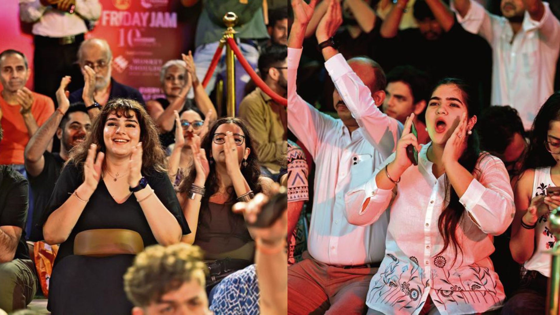 Fans sway, clap and celebrate as Indian Ocean takes Gurugram on a musical high. Fans sway, clap and celebrate as Indian Ocean takes Gurugram on a musical high.