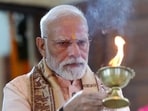Prime Minister Narendra Modi on Tuesday participated in the Durga Puja celebrations in Delhi's Chittaranjan Park (CR Park) on the occasion of Maha Ashtami.