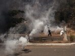 Thousands gathered for renewed anti-government demonstrations in several cities across Madagascar. Thousands gathered for renewed anti-government demonstrations in several cities across Madagascar.