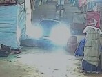 Police officers said that the ongoing mela at the Kavi Nagar Ramlila ground shuts by 2am, and the incident happened during the wee hours. (Video Grab/HT Photo)