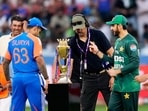 India's captain Suryakumar Yadav, left, and Pakistan's captain Salman Agha during the toss. India's captain Suryakumar Yadav, left, and Pakistan's captain Salman Agha during the toss.