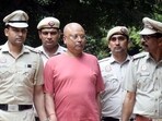 Saraswati, a self proclaimed monk, was arrested early on Sunday from Agra. (HT Photo)