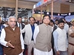 Uttar Pradesh’s investment-friendly policies and focus on skill development had created a strong base of local manpower. (HT Photos)