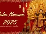 Maha Navami 2025 wishes: Celebrate the auspicious occasion of Durga Navami with special wishes and status. 