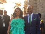 Nathi Mthethwa and his wife Philisiwe Buthelezi Nathi Mthethwa and his wife Philisiwe Buthelezi