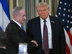 US President Donald Trump and Israeli Prime Minister Benjamin Netanyahu shake hands at the conclusion of a joint press conference during which Trump presented his 20-point plan to end the Gaza war US President Donald Trump and Israeli Prime Minister Benjamin Netanyahu shake hands at the conclusion of a joint press conference during which Trump presented his 20-point plan to end the Gaza war