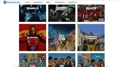 A peek into the EA gaming world.
