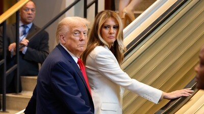 President Donald Trump has imposed a 100% tariff on all films made outside the United States. AP/PTI (AP)
