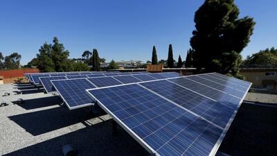 Army Welfare Cooperative Housing Society in Salunke Vihar has installed 365 KW solar power system under Pradhan Mantri Surya Ghar scheme. (REUTERS (PIC FOR REPRESENTATION))