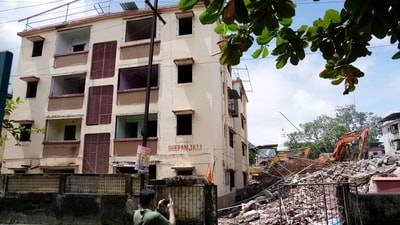 According to society members, redevelopment talks for the two societies in Vasai began in 2015, but the process was repeatedly stalled as members struggled to secure a developer. (Deepak Turbhekar ) According to society members, redevelopment talks for the two societies in Vasai began in 2015, but the process was repeatedly stalled as members struggled to secure a developer. (Deepak Turbhekar )