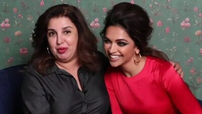 Farah Khan and Deepika Padukone Farah Khan and Deepika Padukone