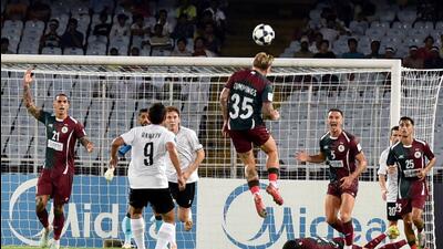File photo of Mohun Bagan’s AFC Champions League 2 match against Turkmenistan’s Ahal FK at the Salt Lake stadium in Kolkata earlier in September. (ANI) File photo of Mohun Bagan’s AFC Champions League 2 match against Turkmenistan’s Ahal FK at the Salt Lake stadium in Kolkata earlier in September. (ANI)