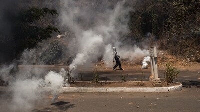 Thousands gathered for renewed anti-government demonstrations in several cities across Madagascar. (AFP)
