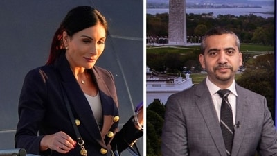 Laura Loomer and Mehdi Hasan engaged in a verbal spat Laura Loomer and Mehdi Hasan engaged in a verbal spat