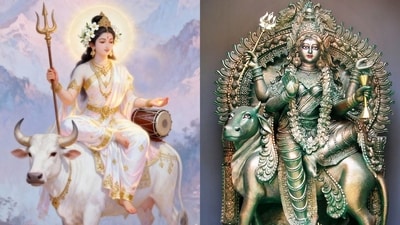 Day 8 of Navratri this year, dated September 30, is dedicated to Maa Mahagauri (Photos: X) Day 8 of Navratri this year, dated September 30, is dedicated to Maa Mahagauri (Photos: X)