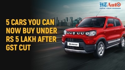 The S-Presso is one of the most affordable cars in Maruti's stable right now.